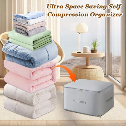 🏆Flash Sale!🔥Ultra Space Saving Self Compression Organizer
