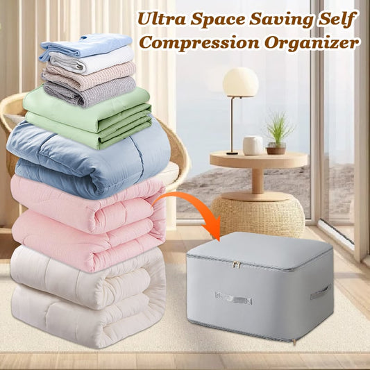 🏆Flash Sale!🔥Ultra Space Saving Self Compression Organizer